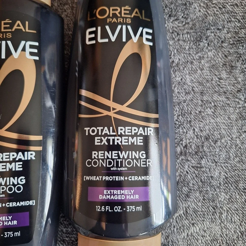 2 Pk‎ L'oreal Elvive Total Repair Extremely Damage Hair Shampoo & Conditioner